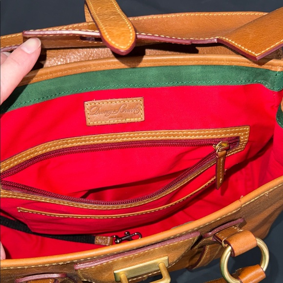 Dooney & Bourke Florentine Leather Tab Satchel - Picture 12 of 16